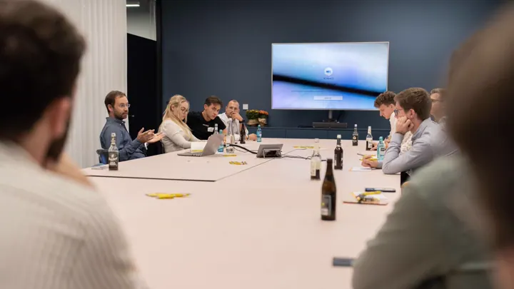 Workshop im Besprechungsraum bei YPOG